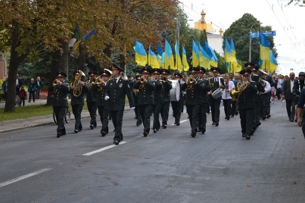 Рівняни долучилися до святкової ходи в День Незалежності України