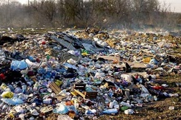 На Березнівщині скаржаться на стихійне сміттєзвалище «родом» зі Львівщини