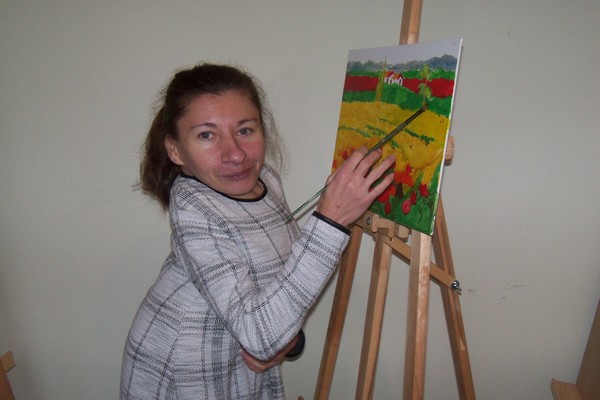 Художниця з Луганщини втілює мрії на Рівненщині (Фото)