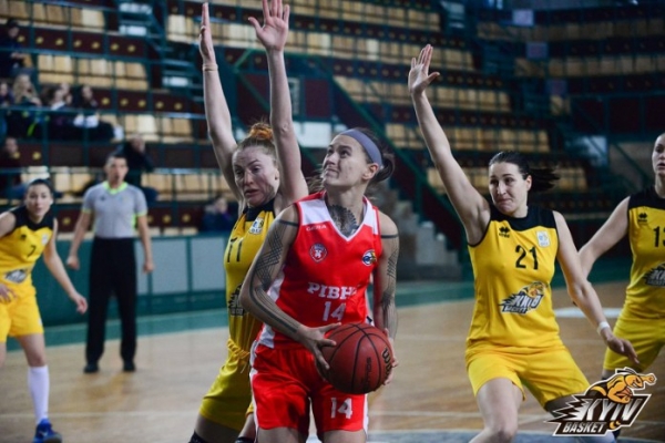 Жіноча команда БК “Рівне” припинила боротьбу в Кубку України