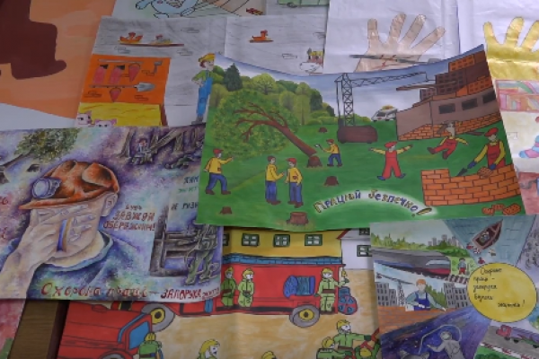 Школярка з Рівного перемогла у конкурсі малюнків «Охорона праці очима дітей» (Фото)