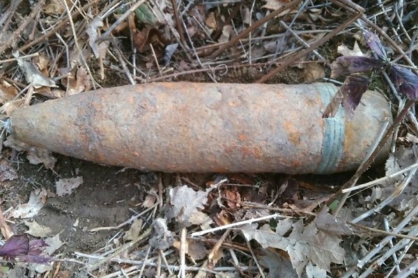 На Рівненщині виявили п’ять артилерійських снарядів 