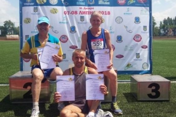 Рівненські ветерани вдало виступили на чемпіонаті України з легкої атлетики