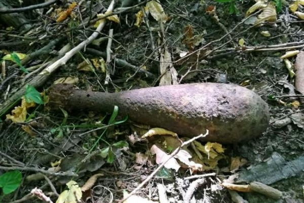 Мешканці Здолбунова знайшли снаряд часів Другої світової війни 