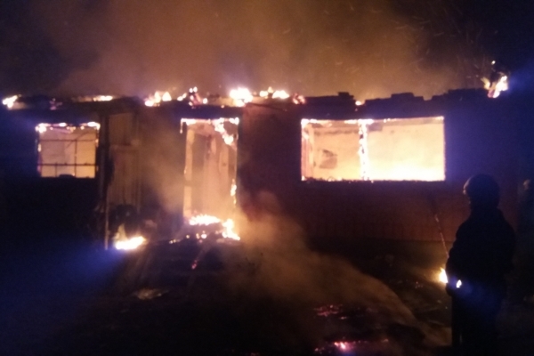 Під час ліквідації пожежі у Костополі вогнеборці виявили мертве тіло власника оселі (Фото)