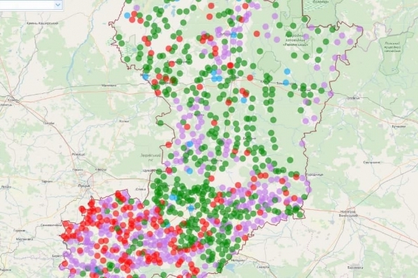 На Рівненщині запрацювала карта топографічних планів населених пунктів (Фото)
