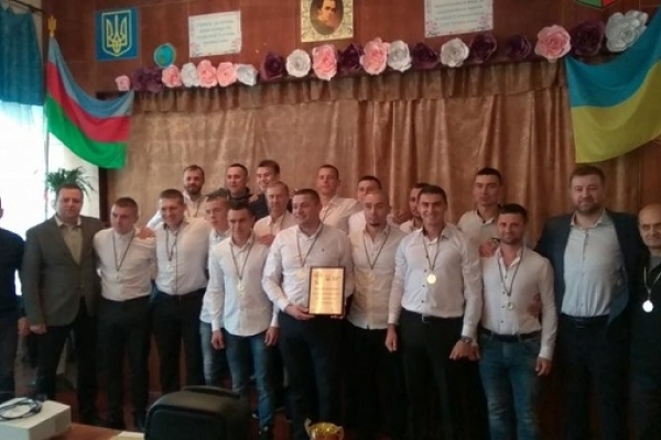 Нагородили команду-переможця Першості Рівненщини з футболу