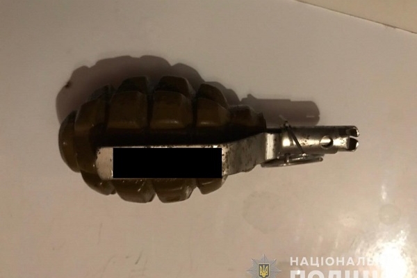Житель Рівненщини зберігав вдома гранату (Фото)
