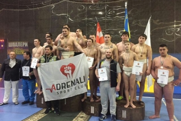 Борці з Рівненщини здобули 43 медалі різного ґатунку на чемпіонаті України з боротьби сумо