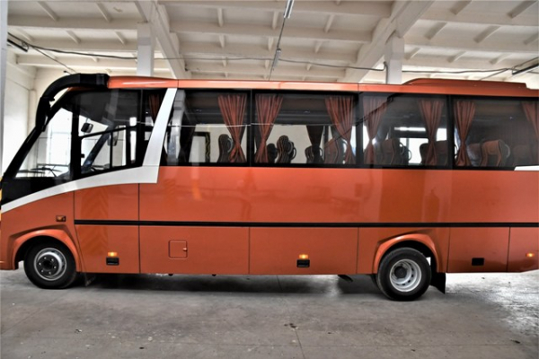Автобус, зібраний у Тараканові, проходить сертифікацію