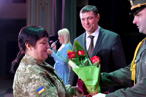Урочистості до 28-річчя Збройних Сил України відбулись у Рівненському міському будинку культури