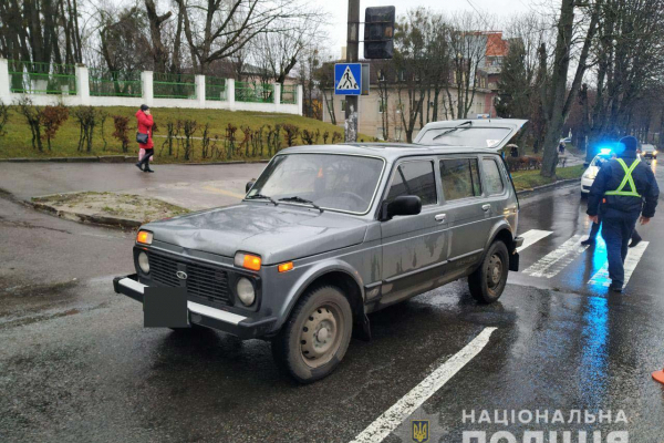 У Рівному в ДТП постраждали два пішохода