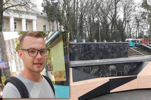 Автору лавок біля Рівненського краєзнавчого музею виготовлять табличку за кошти бюджету