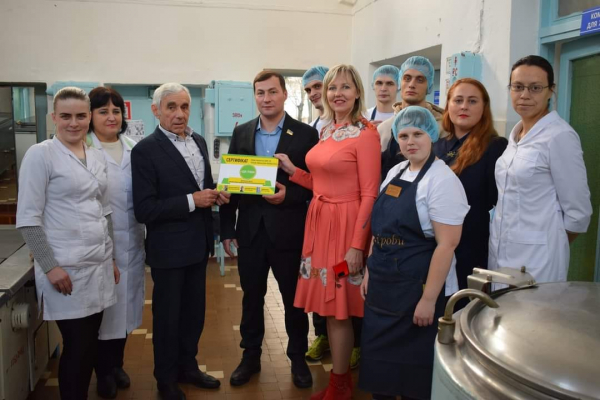 Центральна міська лікарня отримала сертифікат на пекарське обладнання