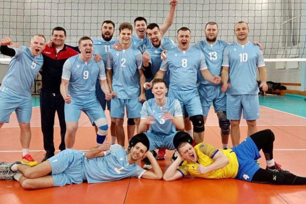 Чоловіча волейбольна команда «ХАЕС-НАЕК» відіграла перший етап Кубку України