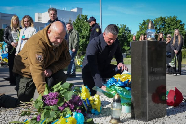 У Нетішині вшанували пам'ять полеглих у роки Другої світової війни