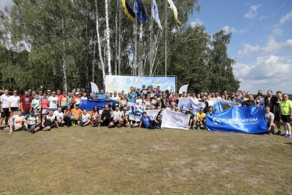 Працівники Хмельницької АЕС взяли участь у благодійному веломарафоні «100 ВЕЛОWatt»