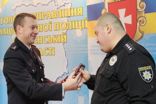 За оборону Авдіївки рівненський поліцейський отримав медаль 
