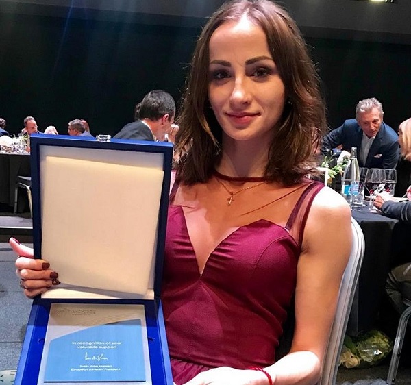 Рівненську легкоатлетку Наталію Прищепу нагородили в Швейцарії
