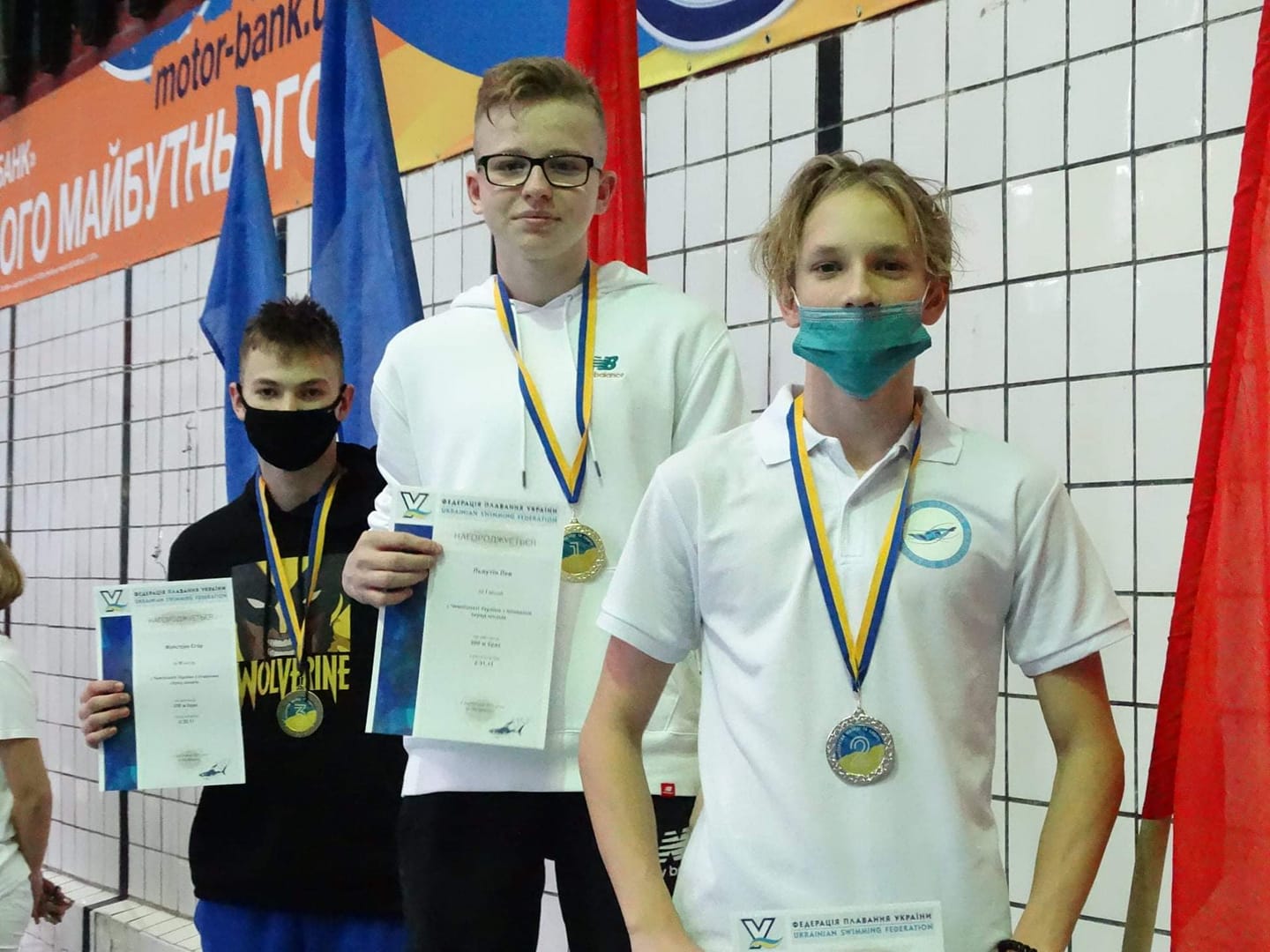Плавці з Рівненщини на чемпіонаті України в Запоріжжі вибороли п'ять медалей