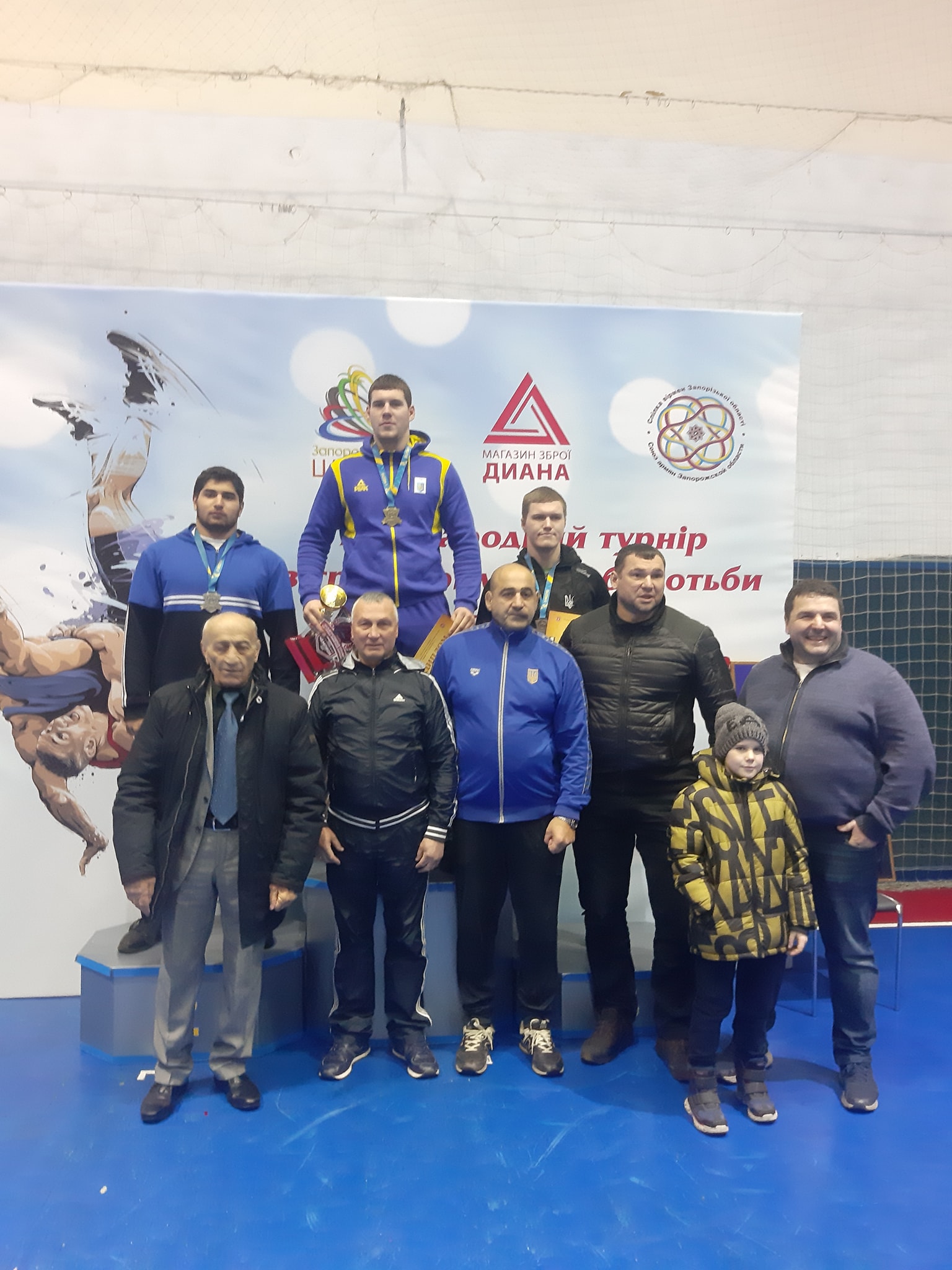 Рівненський борець здобув золото на міжнародному турнірі у Запоріжжі