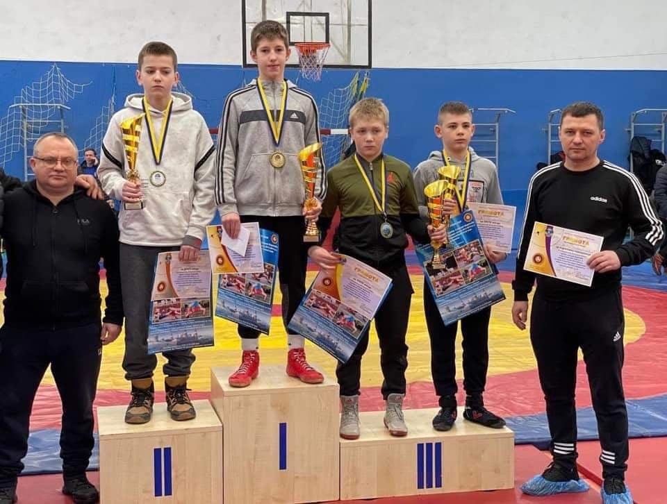 Юні борці з Рівненщини здобули дві медалі на Всеукраїнському турнірі