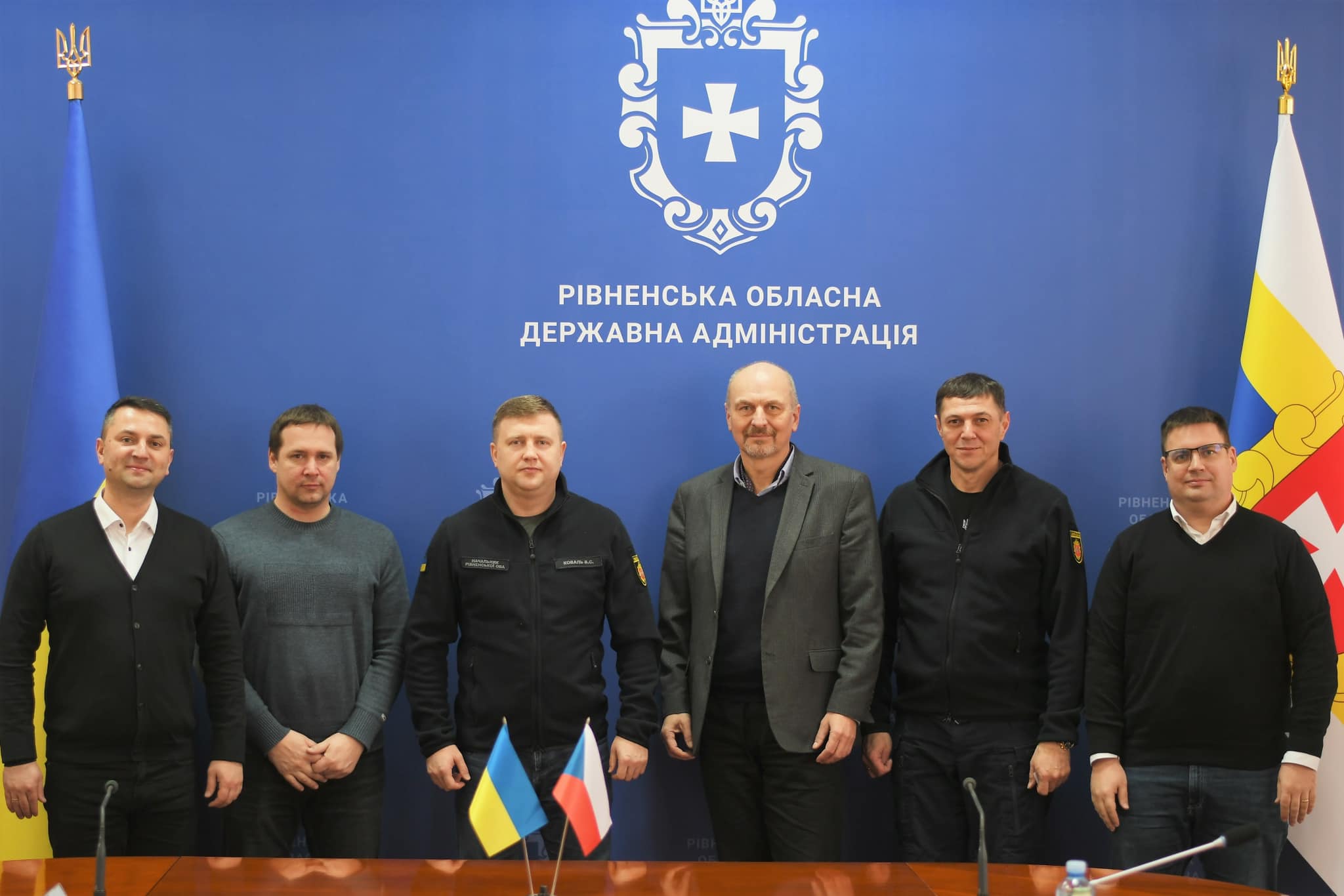 Очільник Рівненщини разом із заступниками зустрілися з посадовцями Чеської Республіки