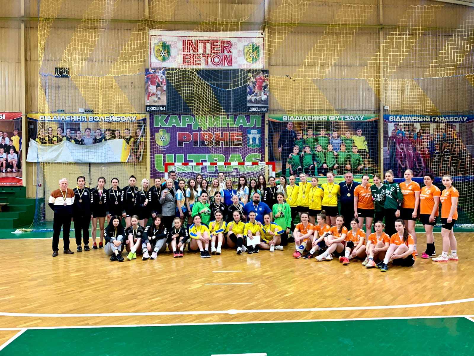 Рівненські гандболістки - серед кращих на Чемпіонаті України