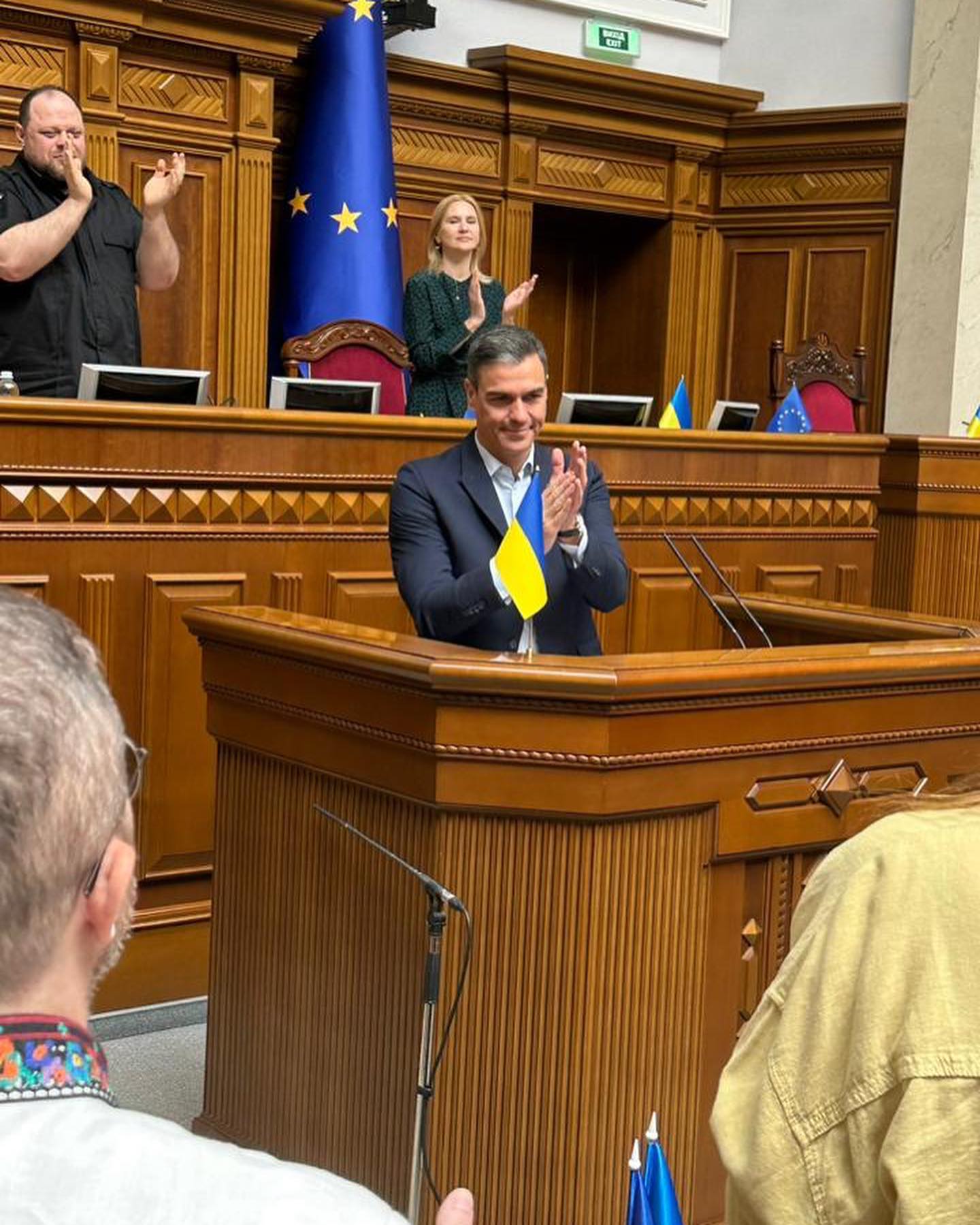Сьогодні з трибуни Верховної Ради до всіх українців звернувся прем’єр-міністр Іспанії Педро Санчес