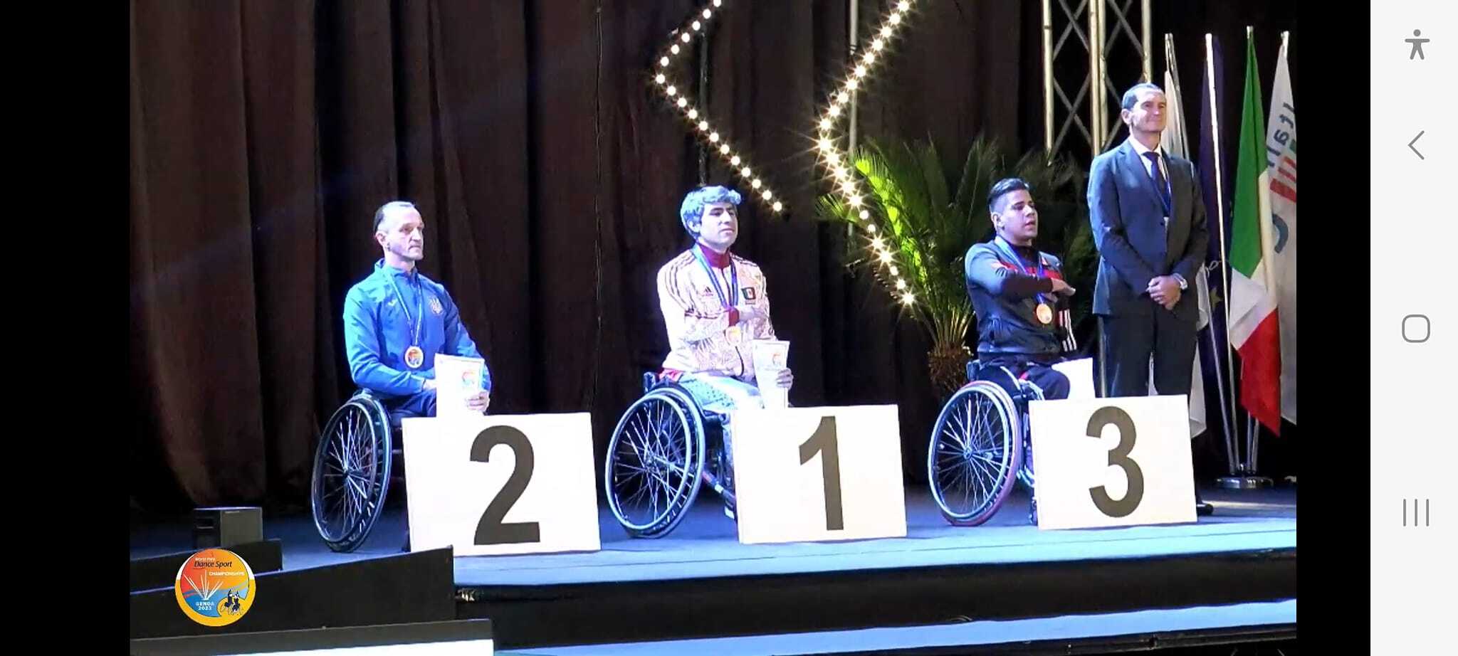 В Італії змагалися танцюристи на інвалідних візках: серед кращих опинився рівнянин