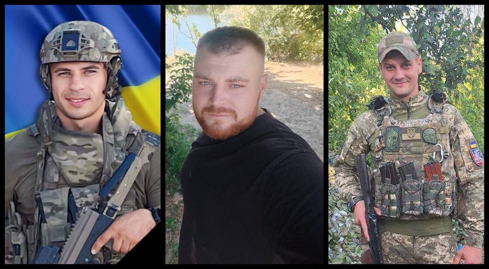 Одразу з трьома полеглими на війні Героями сьогодні попрощаються в Рівному
