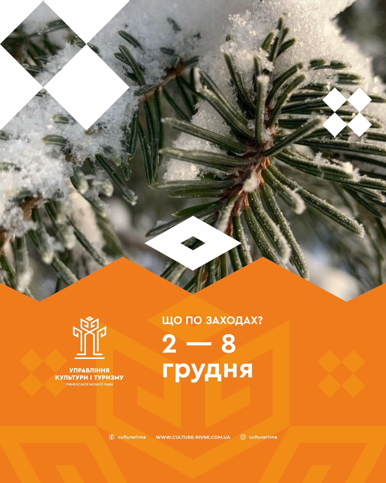 Культурні заходи, які відбудуться в Рівному протягом цього тижня