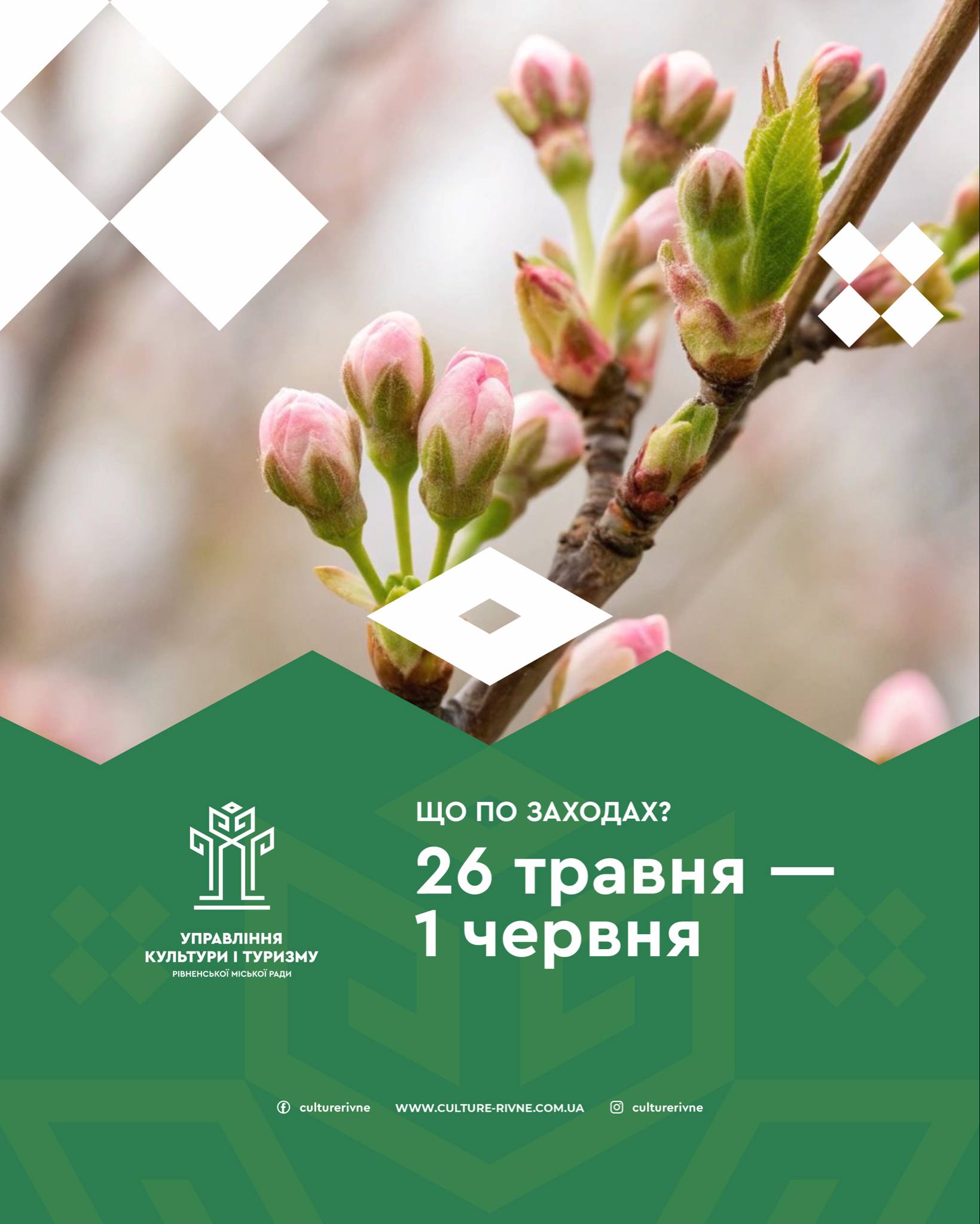 Культурні заходи, які відбудуться в Рівному протягом цього тижня