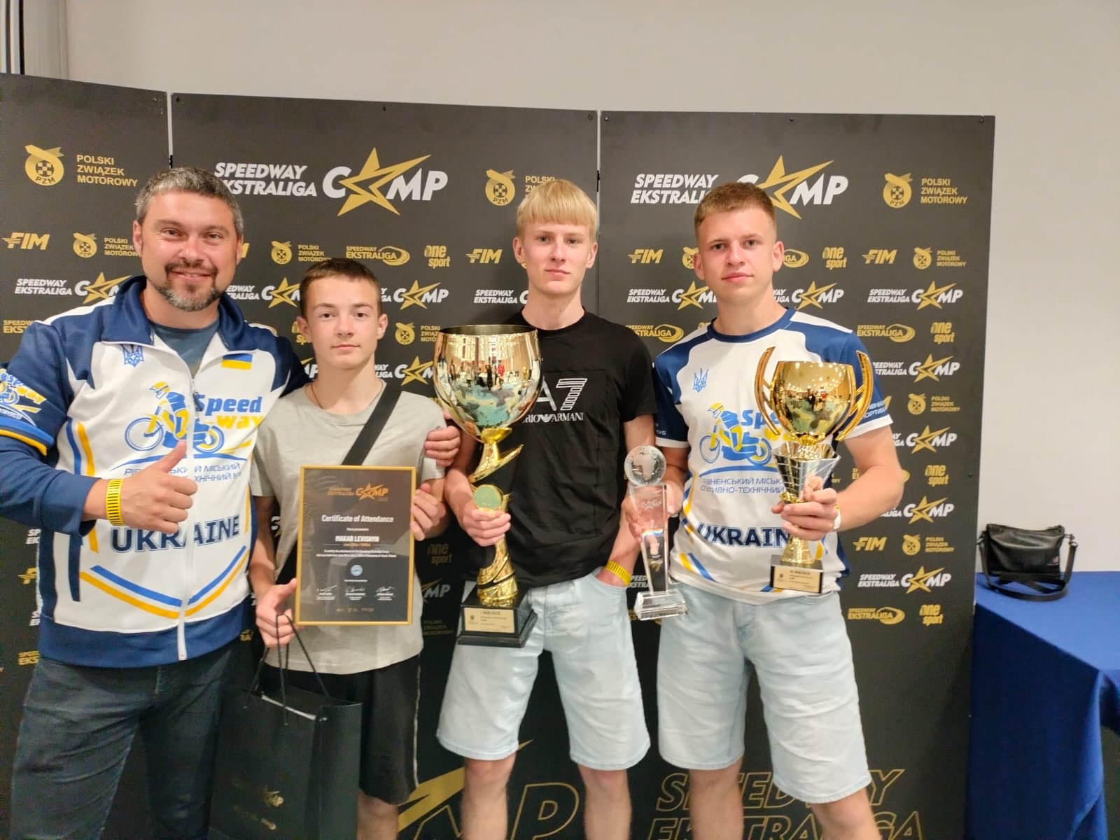 Спідвеїсти з Рівного гідно виступили на змаганнях у Польщі