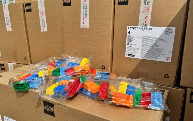 Навчальні набори від LEGO Foundation отримали майже півтисячі шкіл Рівненщини