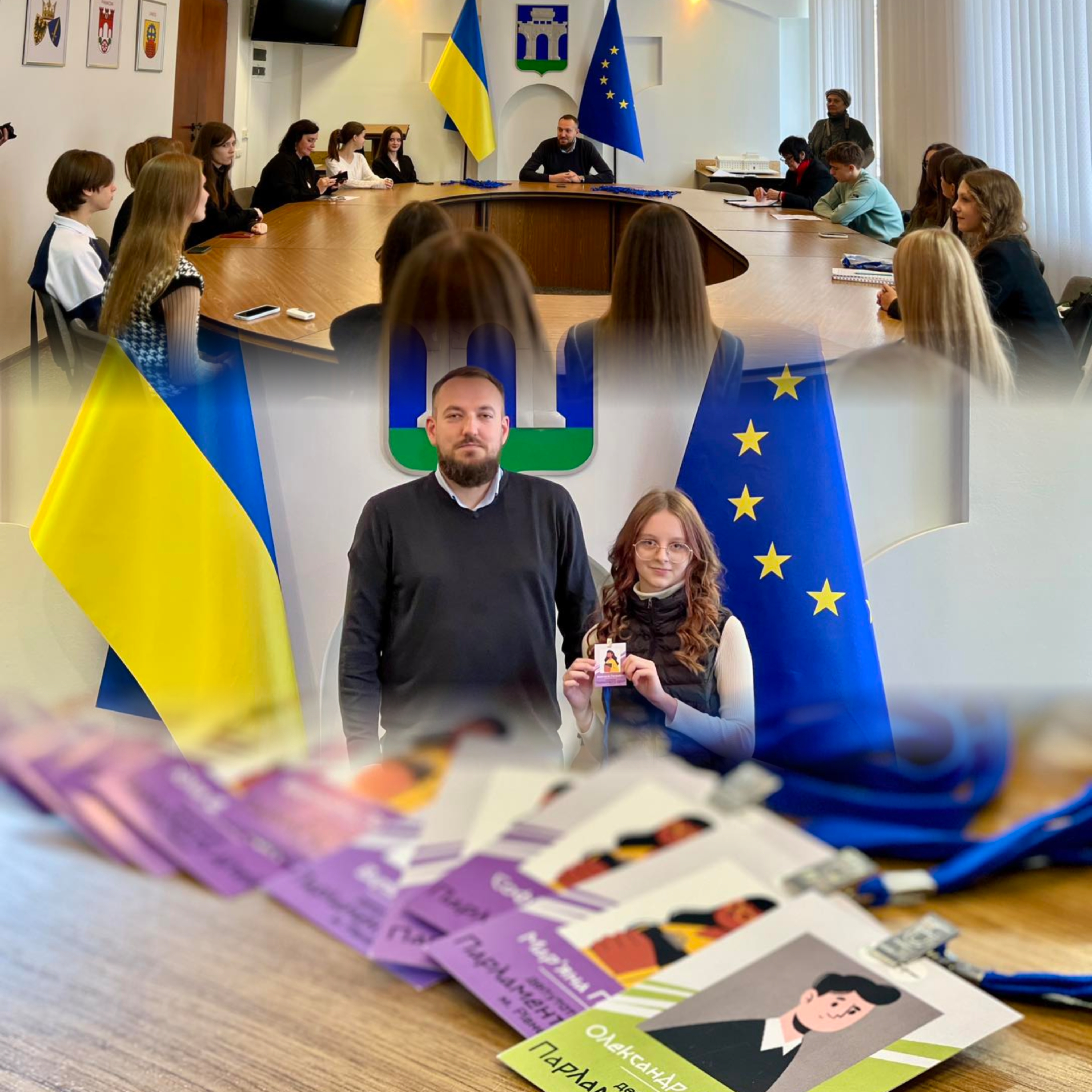 Новообрані юні депутати парламенту ПДМу Рівного приступили до повноважень