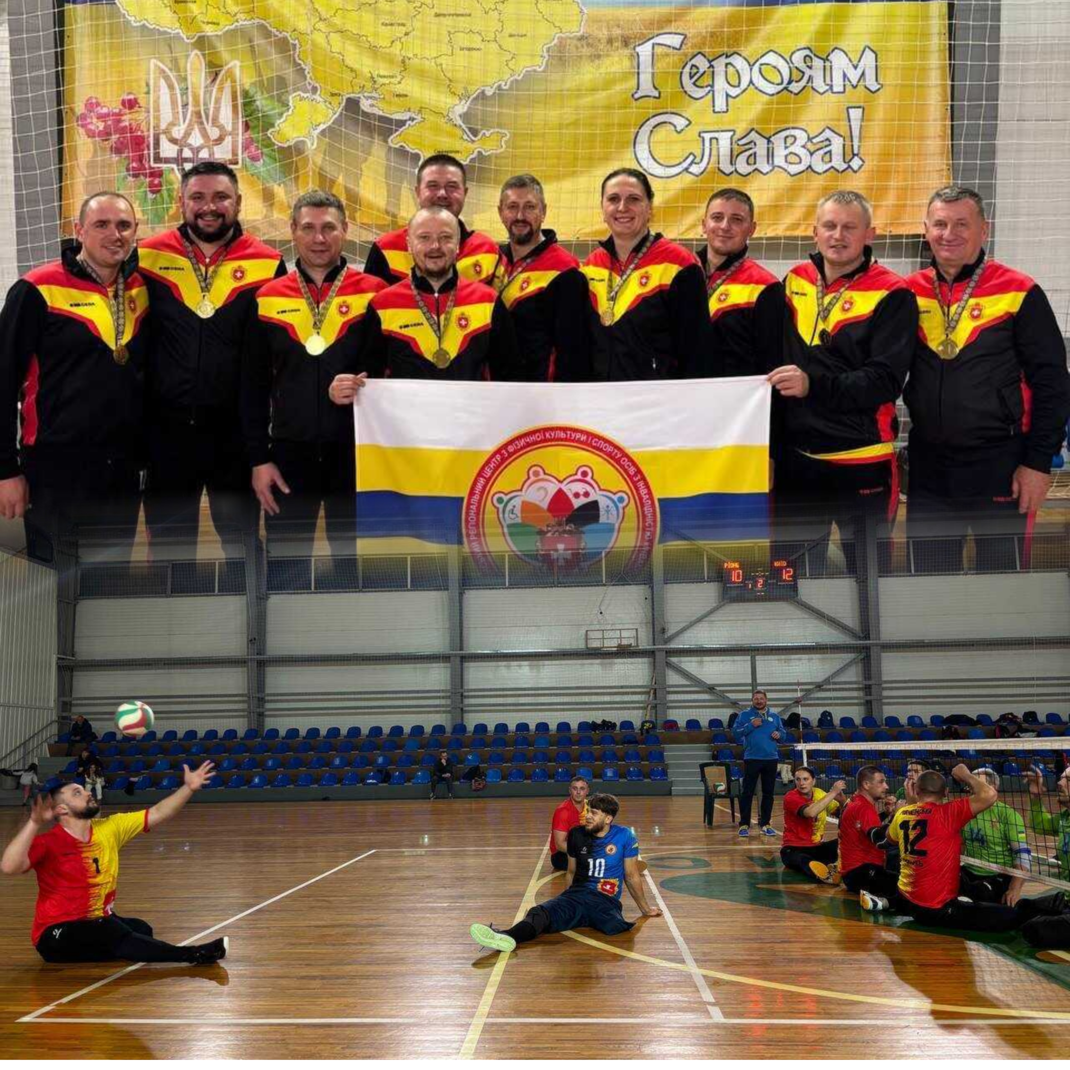 Спортсмени з Рівненщини стали чемпіонами України з волейболу сидячи