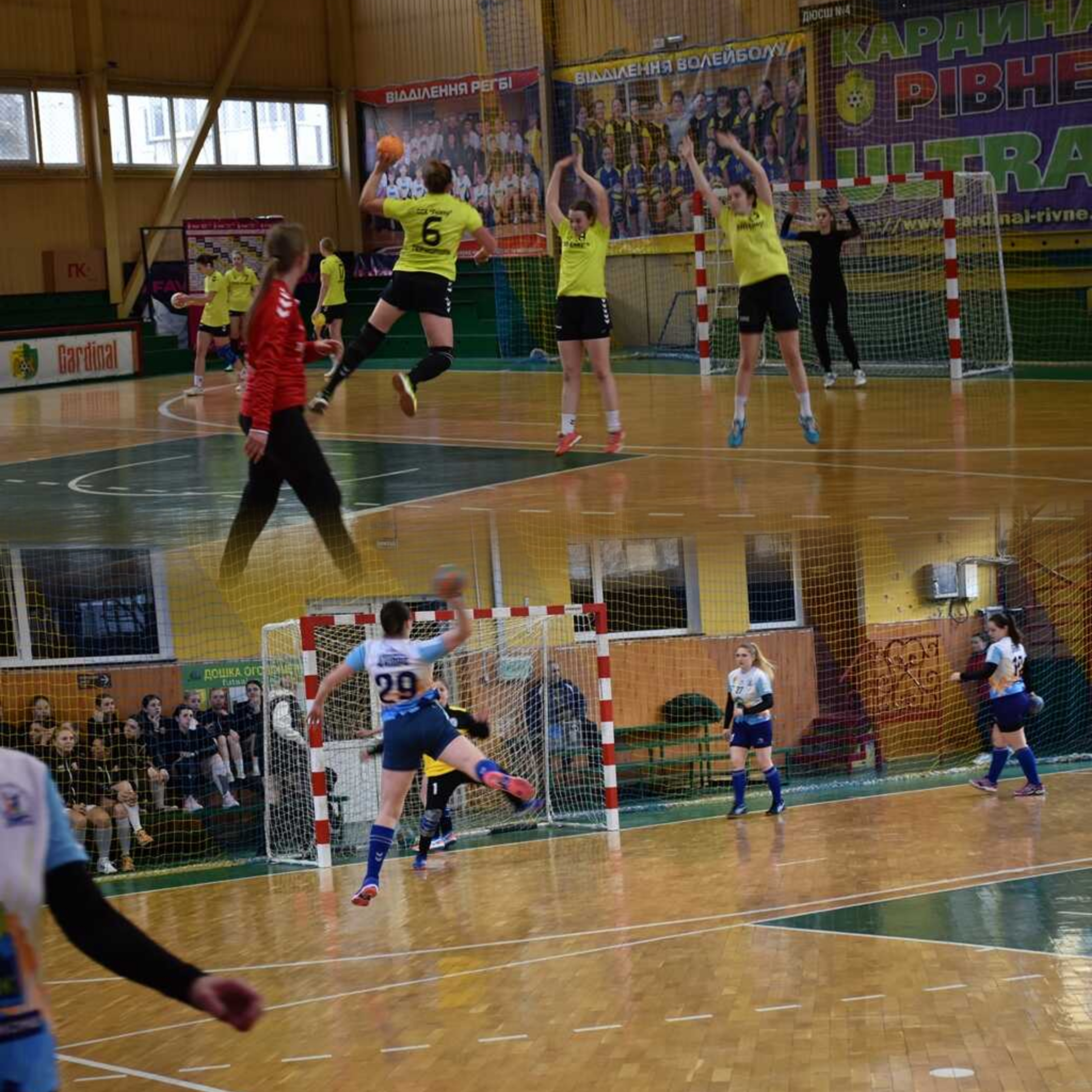 Гандбол - вид спорту, який стає дедалі популярнішим на Рівненщині серед молоді