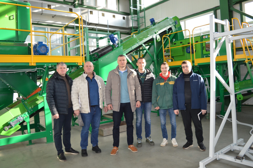 Інноваційне обладнання для сортування сміття виготовляють у Рівненській області