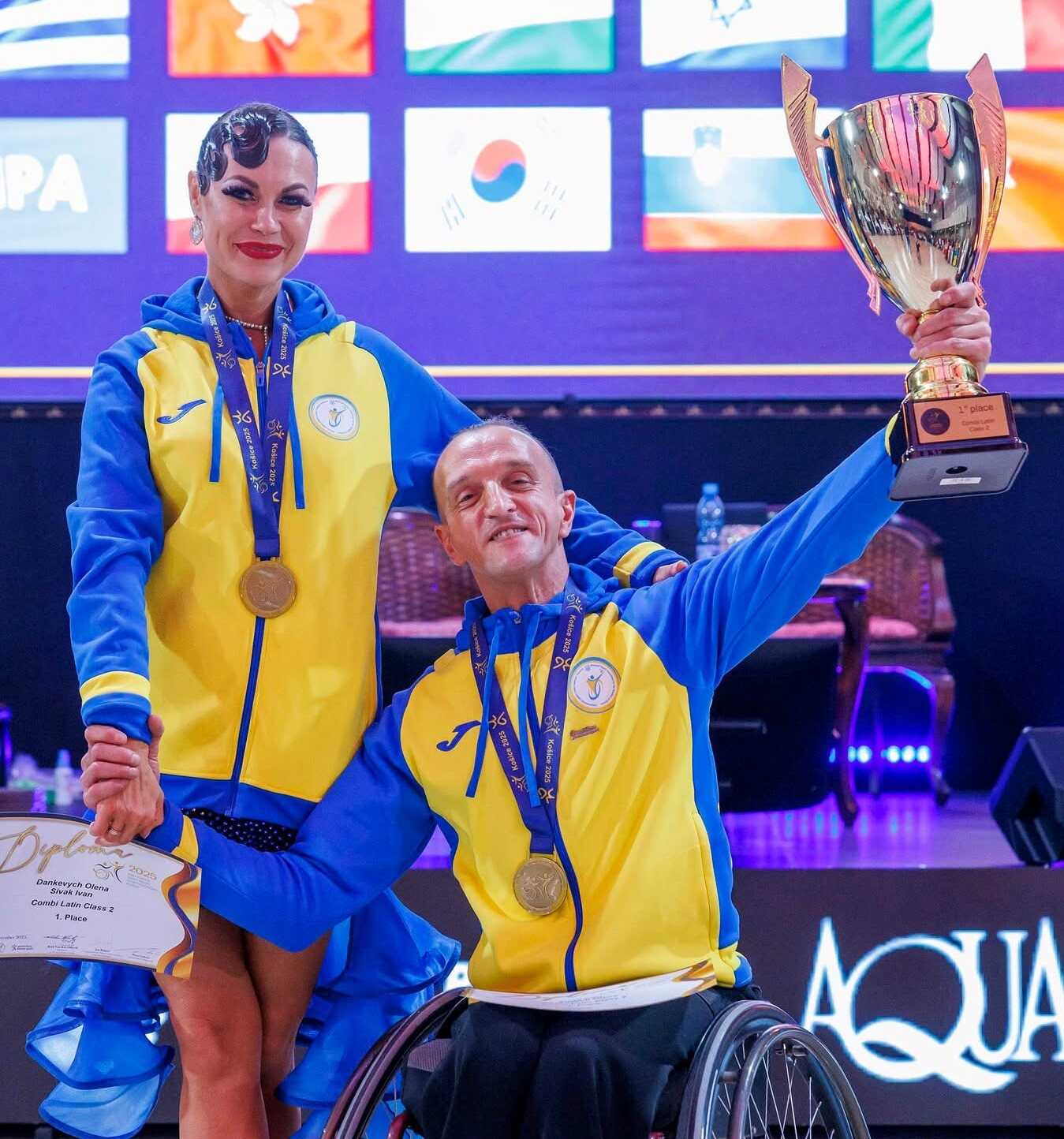 Рівняни стали чемпіонами світу з пара спортивних танців у класі Combi Latin class 2