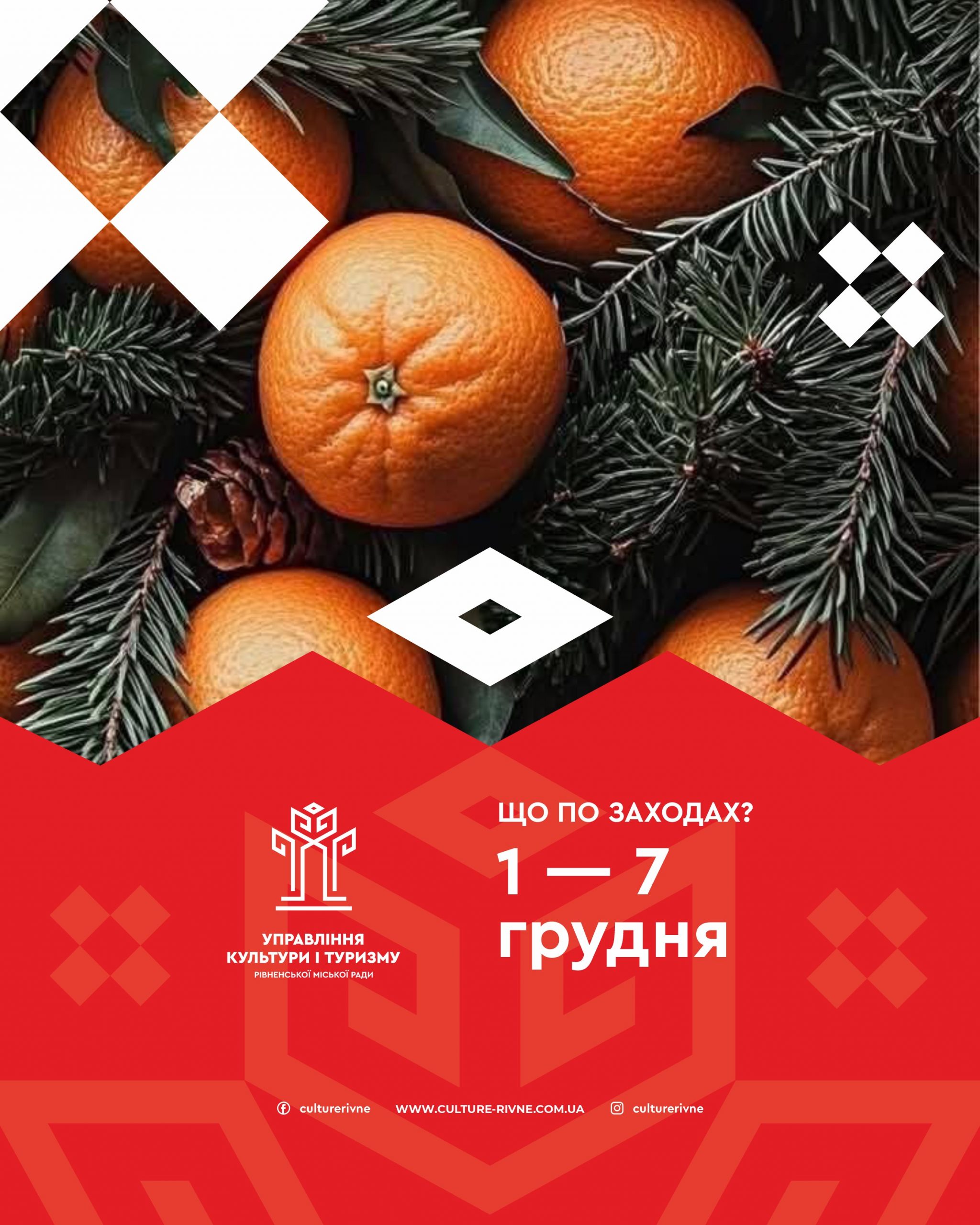 Культурні заходи, які відбудуться в Рівному протягом цього тижня