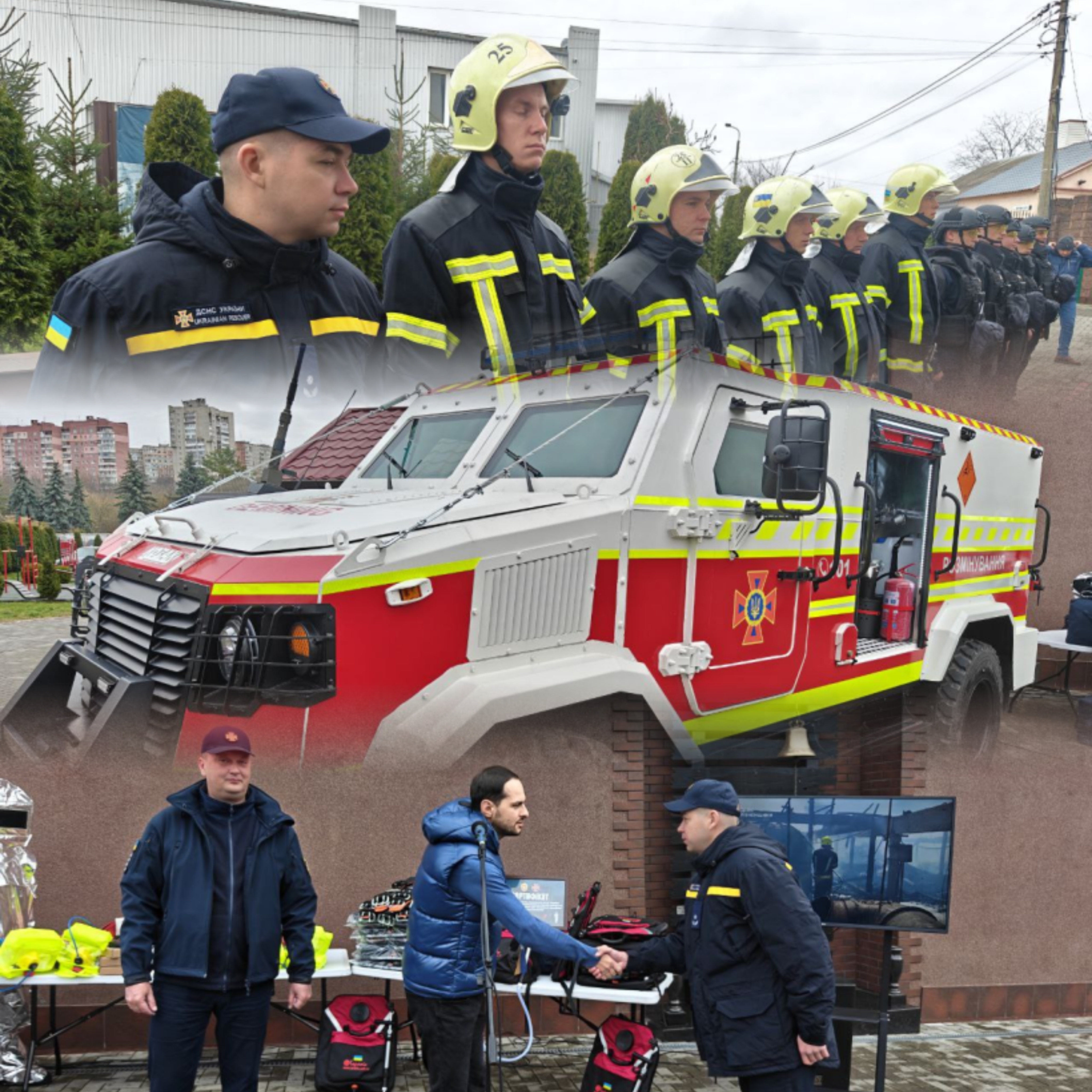 Рівненські рятувальники отримали нову техніку