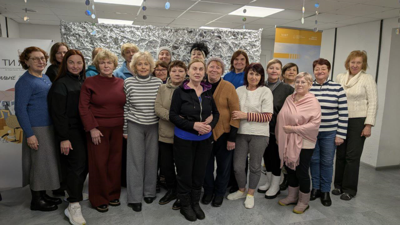 Тренінги для людей 60+ стартували у Рівненському центрі життєстійкості