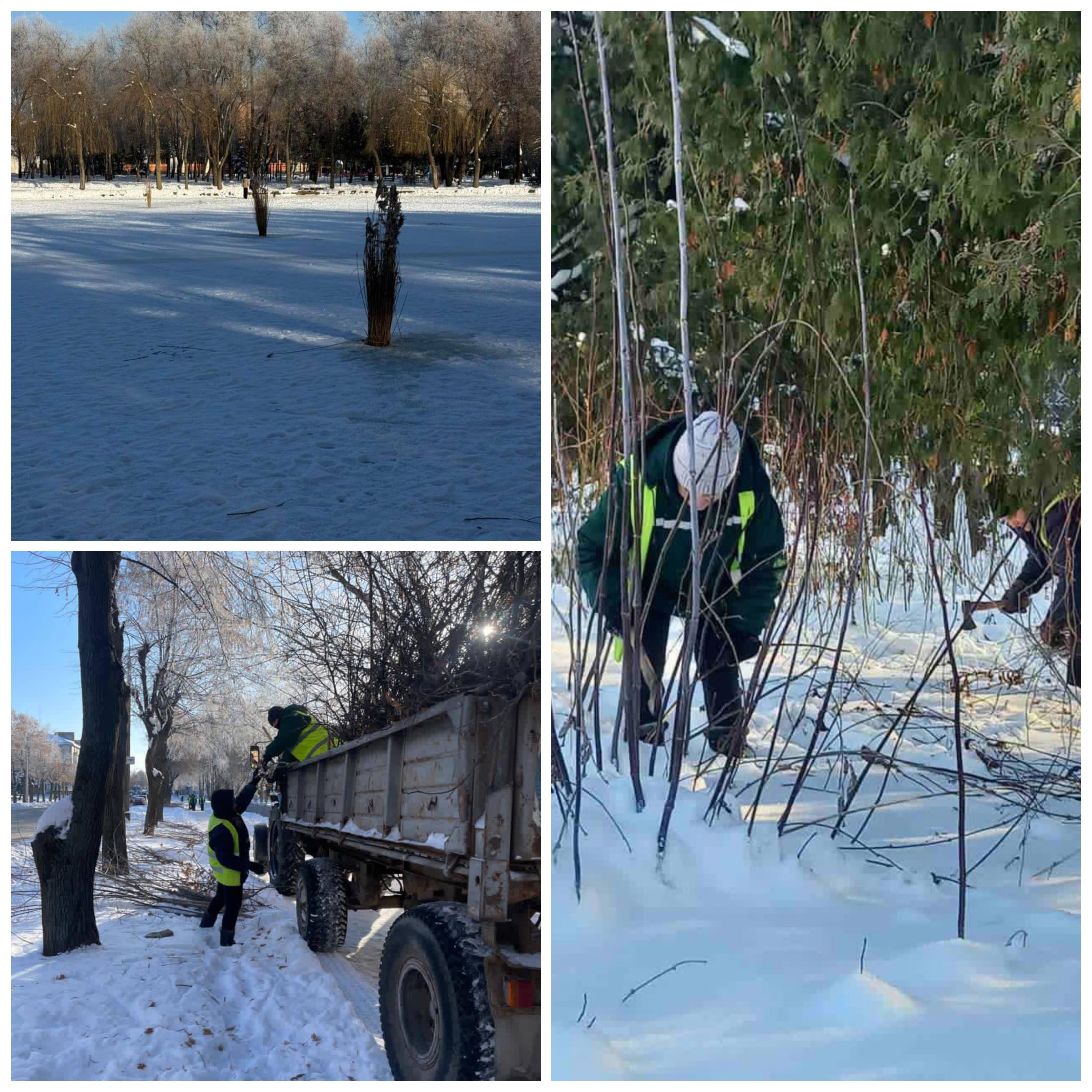 На водоймах Рівного комунальники просвердлили лунки: навіщо це робиться